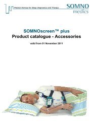 Catalogue Accessories - SOMNOmedics