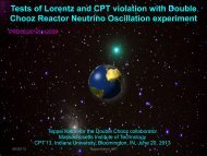 Tests of Lorentz and CPT violation with Double Chooz Reactor ...