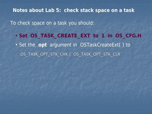 Task Management and Lab 5