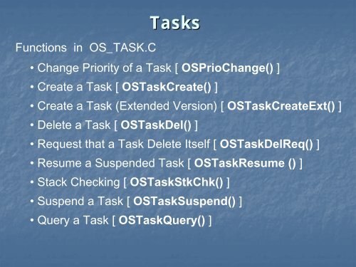 Task Management and Lab 5