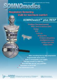 SOMNOwatchâ¢ plus RESP - SOMNOmedics