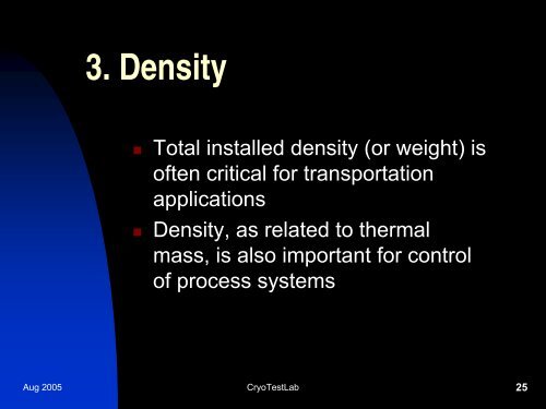 Cryogenic Thermal Insulation Systems