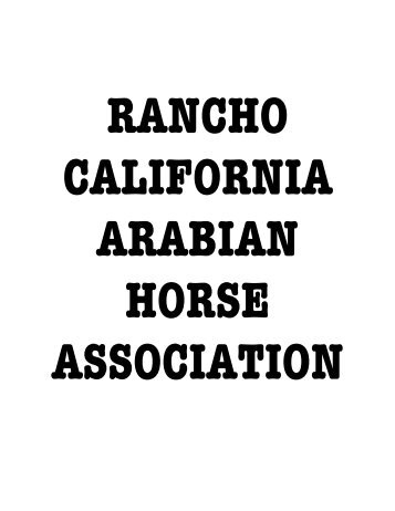 Untitled - Region 1 Arabian Horse Association