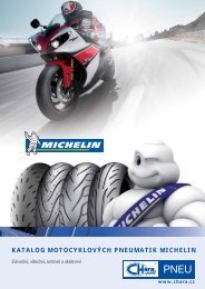 2012 Michelin Motorcycle tire fitMent guide - Michelin