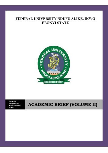 ACADEMIC BRIEF (VOLUME II) - Funai