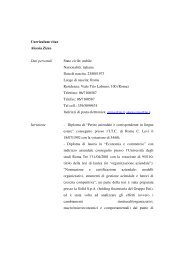 Curriculum vitae Alessia Zizzo Dati personali Stato civile ... - APB