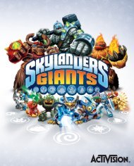 SKYLANDERS Manuel de jeu PS3