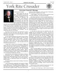 edition - York Rite Sovereign College