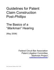 Guidelines for Patent Claim Construction Post-Phillips