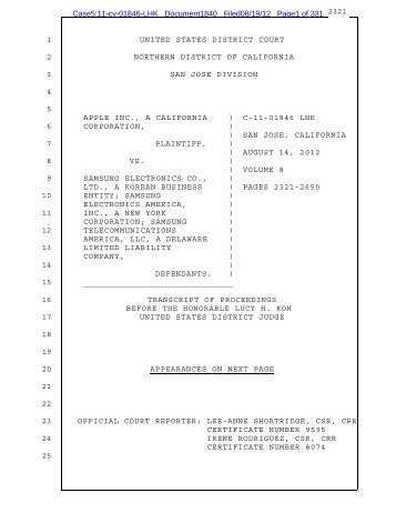 1840 TT v. 8.pdf - A Case study in patent litigation: apple v. samsung ...