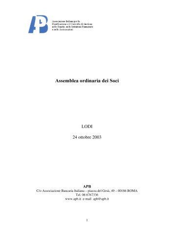 2003 - APB