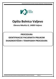 download (PDF-63KB) - Zdravstveni centar Valjevo