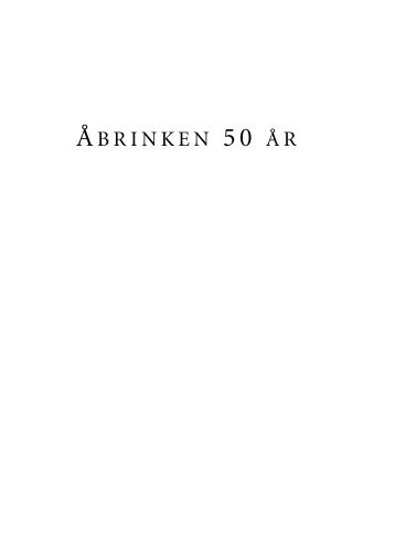 Ãƒâ€¦brinken 50.book - Ã…brinkens Grundejerforening i Brede