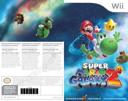 Download Manual (PDF) - Nintendo