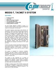 midds-t, tacmet ii system