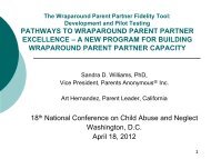 PATHWAYS TO WRAPAROUND PARENT PARTNER ... - Pal-Tech