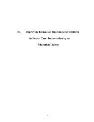 H. Improving Education Outcomes for Children in Foster Care ...
