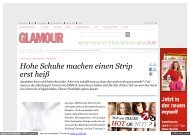 Glamour erforscht: Strippen: Hohe Schuhe machen ... - Strip Academy