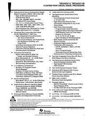 TMS320C6713, TMS320C6713B Floating-Point Digital Signal ...