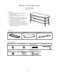 Chloe Console Table - Pottery Barn