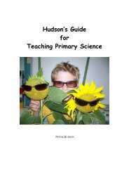 Hudson's Guide for Teaching Primary Science - TEDD
