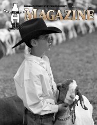 May 2001 - Vol. IX, No. 2 - Houston Livestock Show and Rodeo