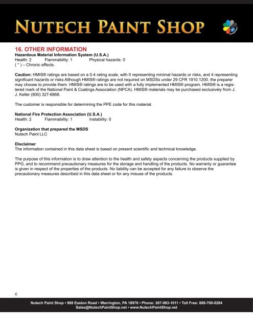 AC Metal Primer MSDS - iMetal.net