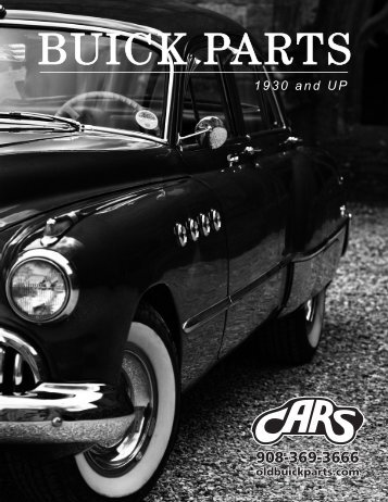 Old Buick Parts - CARS. Inc.