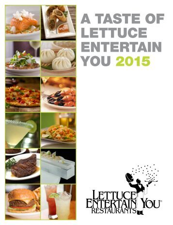 Learn More - Lettuce Entertain You