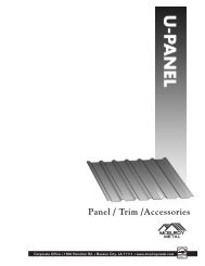 U-Panel Product Information - McElroy Metal