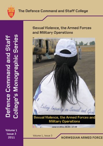 Defence Command and Staff College's Monographic Series