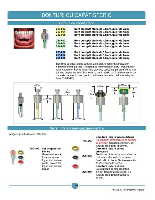 Catalog si Manual Tehnic - BioHorizons