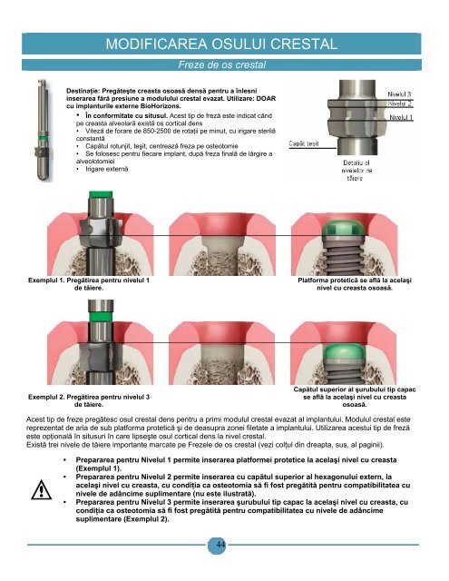 Catalog si Manual Tehnic - BioHorizons