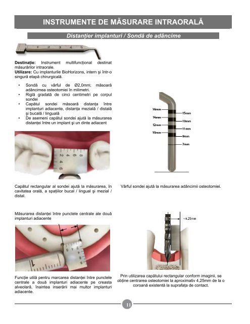 Manual chirurgical - BioHorizons