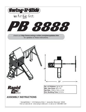 LA 6199 Sportsman.pdf - Swing-N-Slide