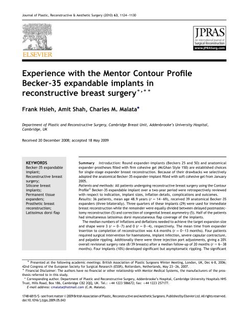 Mentor Saline Implant Size Chart