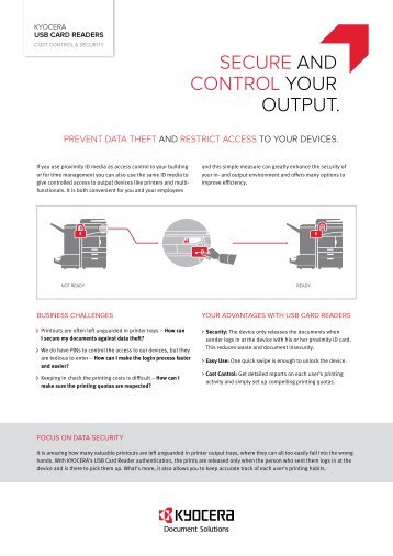 Kyocera USB Card Reader Datasheet V3 2012-08-10 - Kyostatics.net