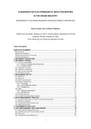 Standards for electromagnetic induction mapping in the ... - SPAA