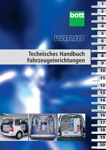 Technisches Handbuch Fahrzeugeinrichtungen (ohne Preise)