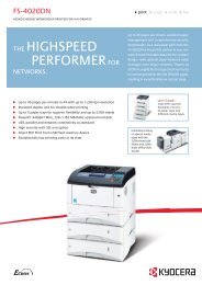 FS-4020DN datasheet - Kyostatics.net