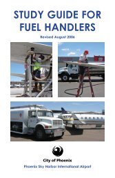 study guide for fuel handlers - Phoenix Sky Harbor International Airport