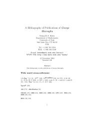 A Bibliography of Publications of George Marsaglia - FTP