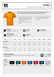 R-010M-0 Strapazierfähiges Workwear T-Shirt