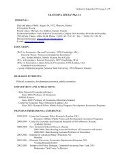 CV in PDF format