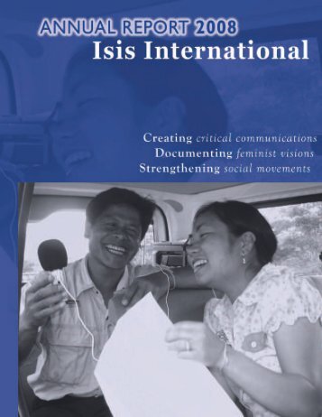 2008 Annual Report Final.pdf - Isis International Manila