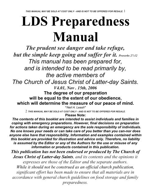 LDS Preparedness Manual.pdf - Peace of Preparedness