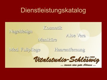 Dienstleistungskatalog