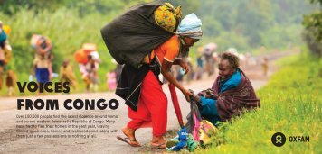 Voices from Congo - Oxfam International