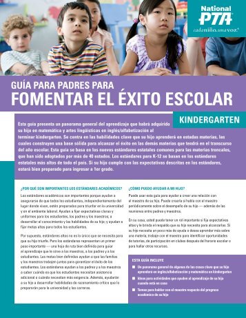 FOMENTAR EL ÉxITO ESCOLAR - Ohio PTA Common Core