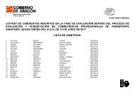 Listado Provisional de admitidos CPIFP San Lorenzo